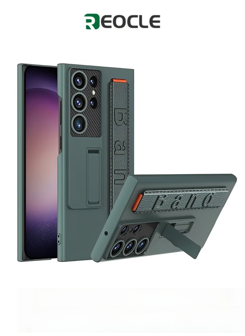 REOCLE Samsung Galaxy S23 22 Phone Case with Stand Shockproof Hard PC Bumper Slim Case Protective Phone Case for Galaxy S23 22 Plus Cover with Kickstand - Image 1