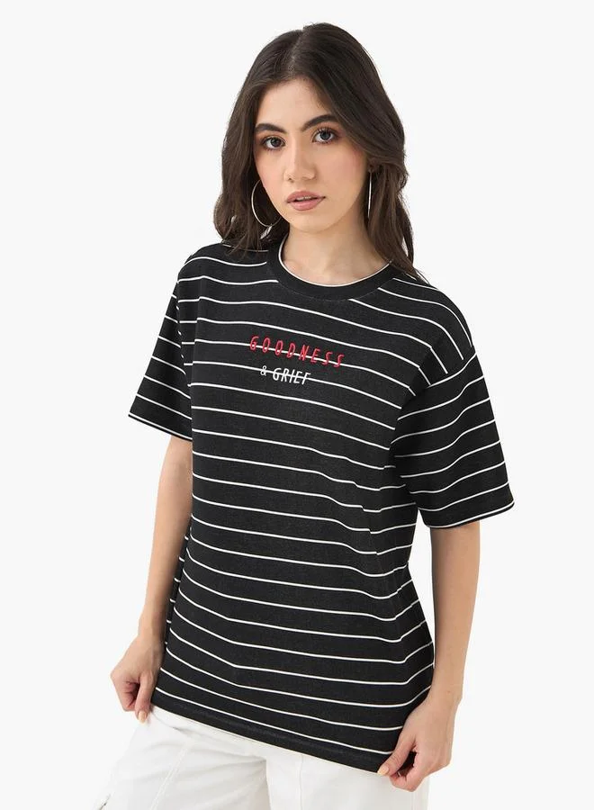 SP Characters Peanuts Print T-shirt