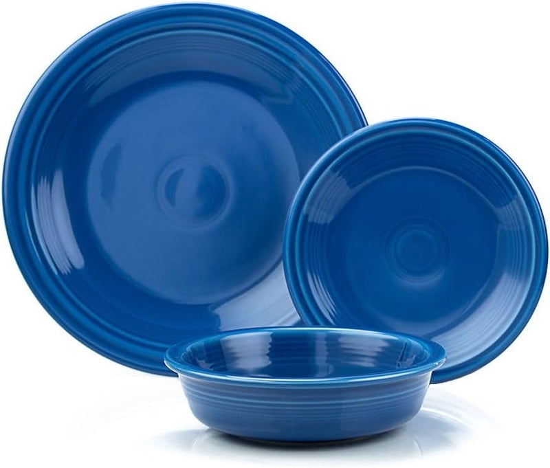 FIESTA Fiesta 3Piece Classic Rim Place Setting  Lapis  - Image 1