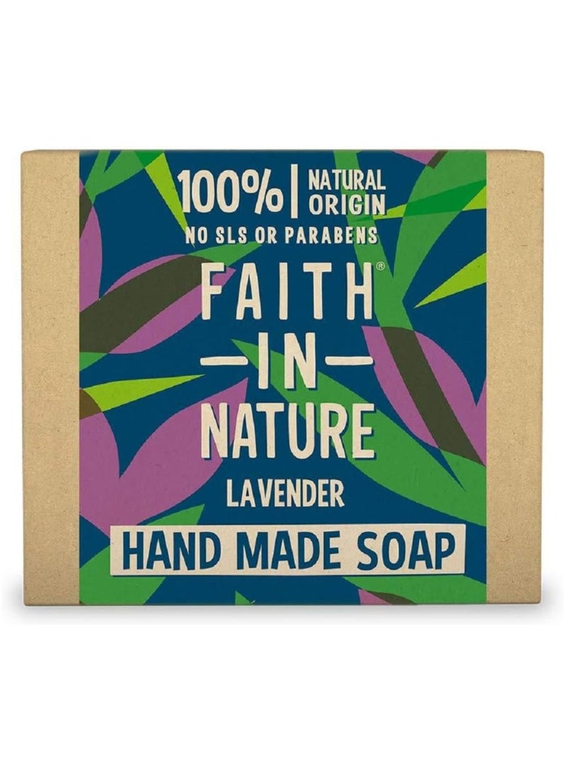 Faith in Nature Lavender Hand Soap Bar For Nourishing - Image 1