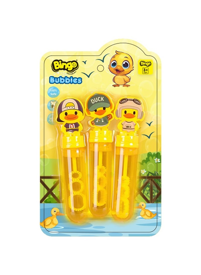 Bingo 3-Piece Duck Soap Bubble Set - Image 1