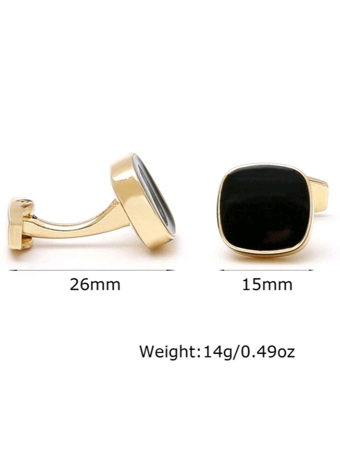 Dealspick Trendy Fashionable Cufflinks  For Men High Quality - Image 4