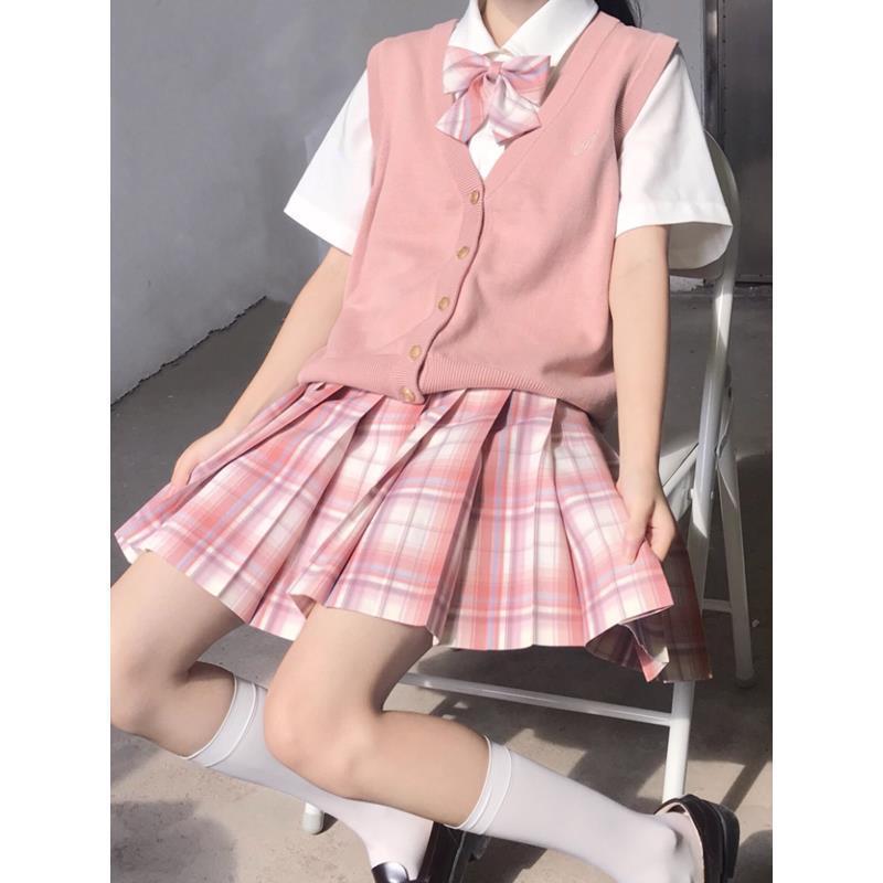 Ghost Home Damo Master Original Japanese-Style Girl Student Jk Knitted Sweater Cardigan Vest Vest - Image 3
