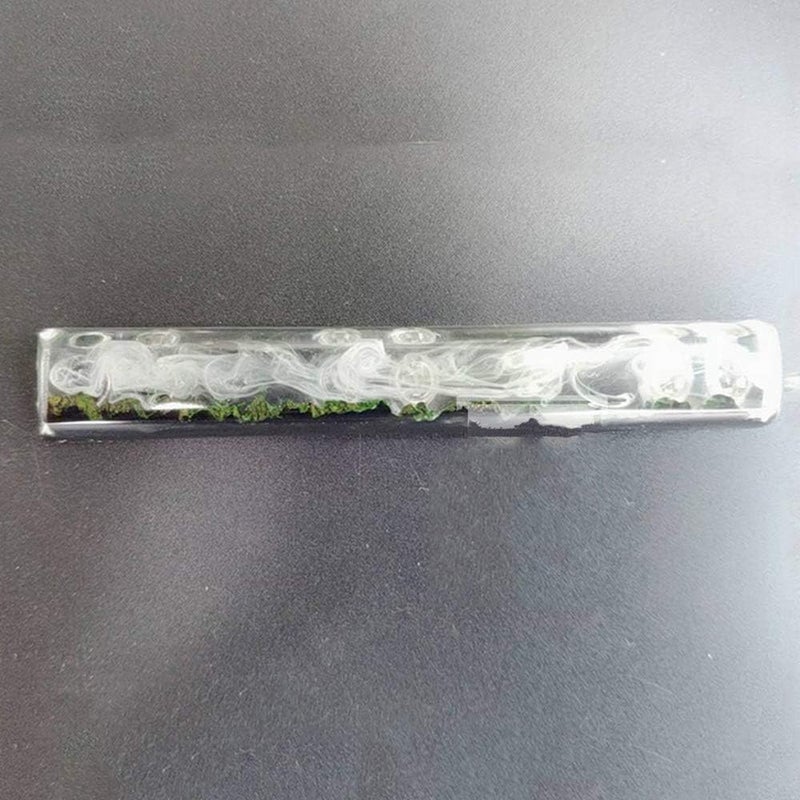 Keycap Backlight Resin Spacebar Keycap for Switch Mechanical Keyboard Handmade Starry Sky Mount Keycap (Axis Body : 6.0X Color : Spacebar7) (Spacebar5 6.25x) - Image 1