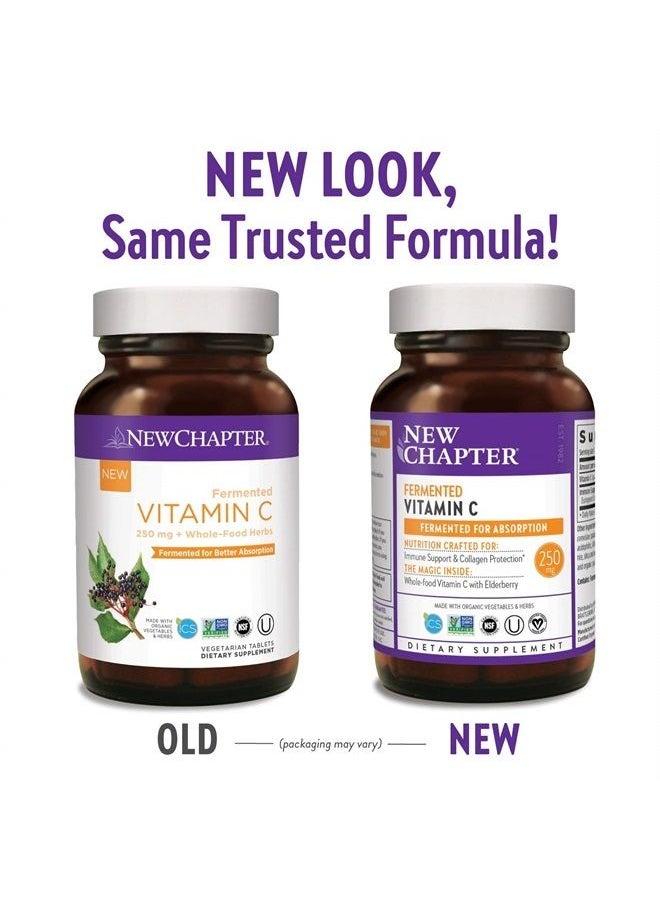 New Chapter - Fermented Vitamin c, 30 Count - Image 1
