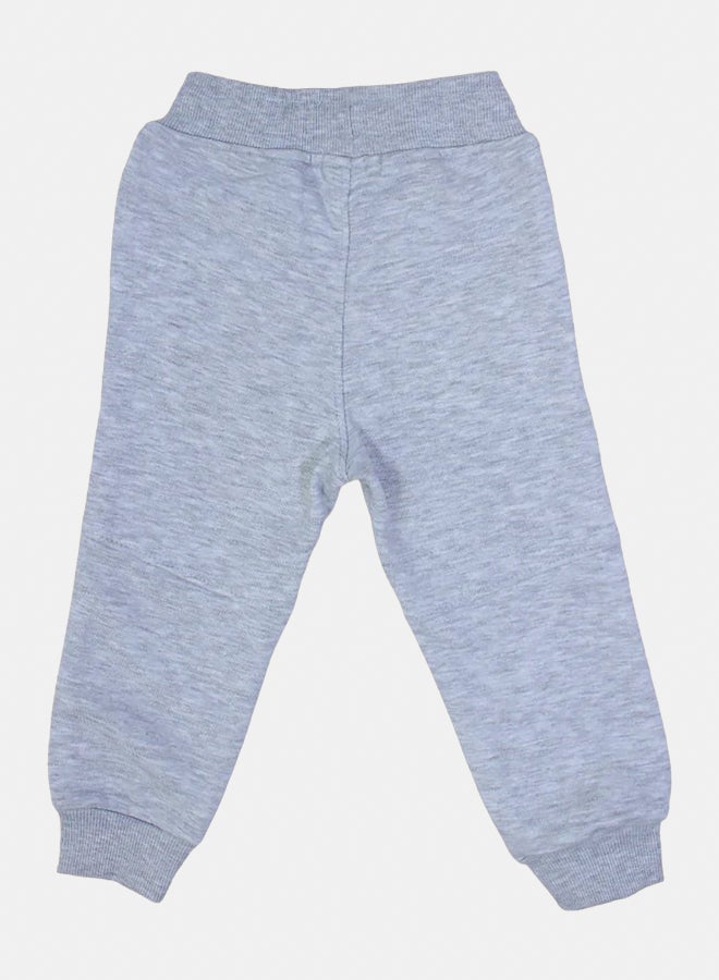 Our kids Kids Unisex Plain Sweatpants – Grey - Image 2