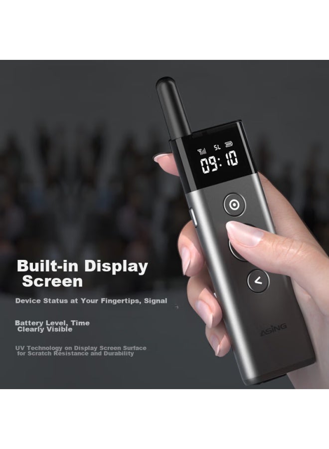 Asing A10 Large Scene 300-meter Remote Page-turning Pen, Ppt Remote Control Pen, Multimedia Laser Pointer, Multi-functional Wall-penetrating Anti-interference High-brightness Green Laser Pointer For Large Meetings