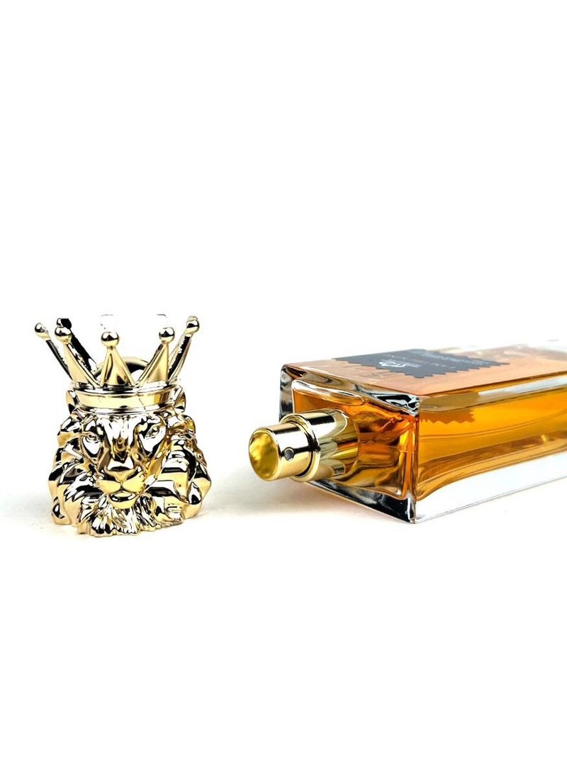 YOUMSERA I Am The King Special Edition For Men Edp 85ml (Gold)  - Image 2