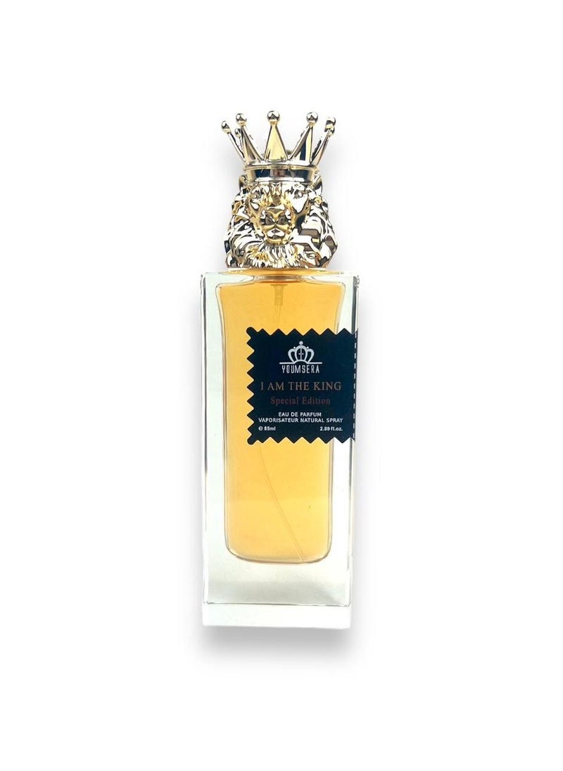 YOUMSERA I Am The King Special Edition For Men Edp 85ml (Gold)  - Image 1
