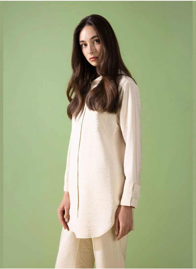 DeFacto Woman Woven Long Sleeve Tunic