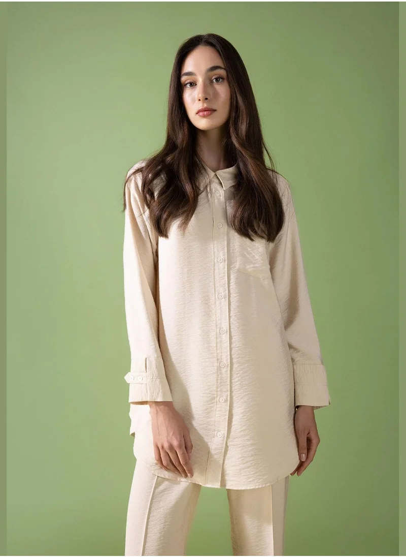 DeFacto Woman Woven Long Sleeve Tunic
