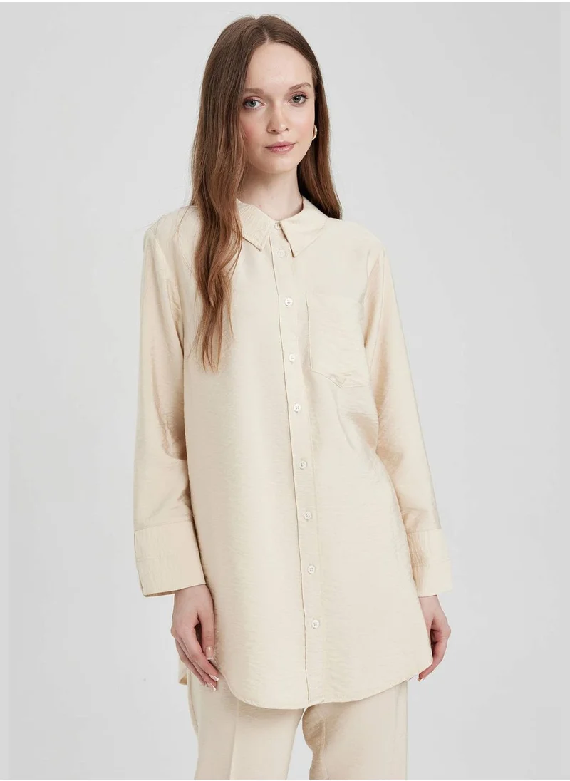 DeFacto Woman Woven Long Sleeve Tunic