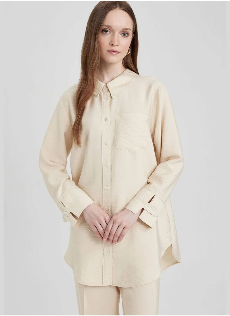 DeFacto Woman Woven Long Sleeve Tunic