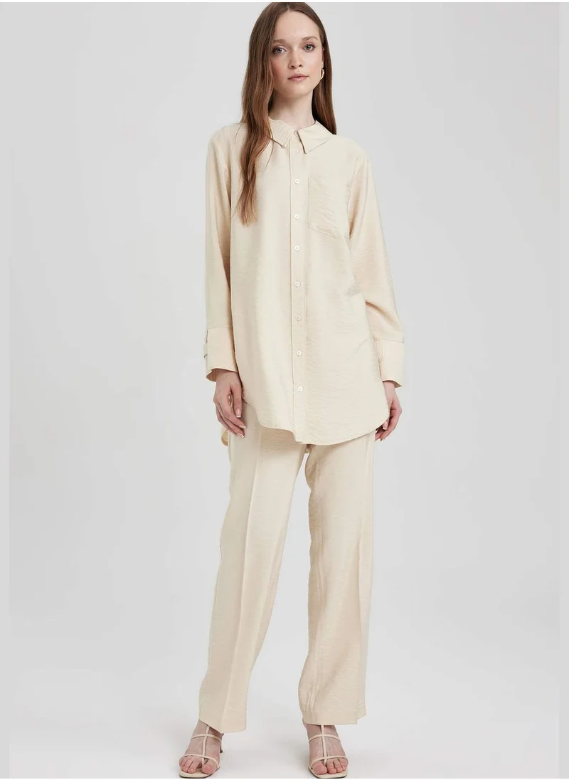 DeFacto Woman Woven Long Sleeve Tunic