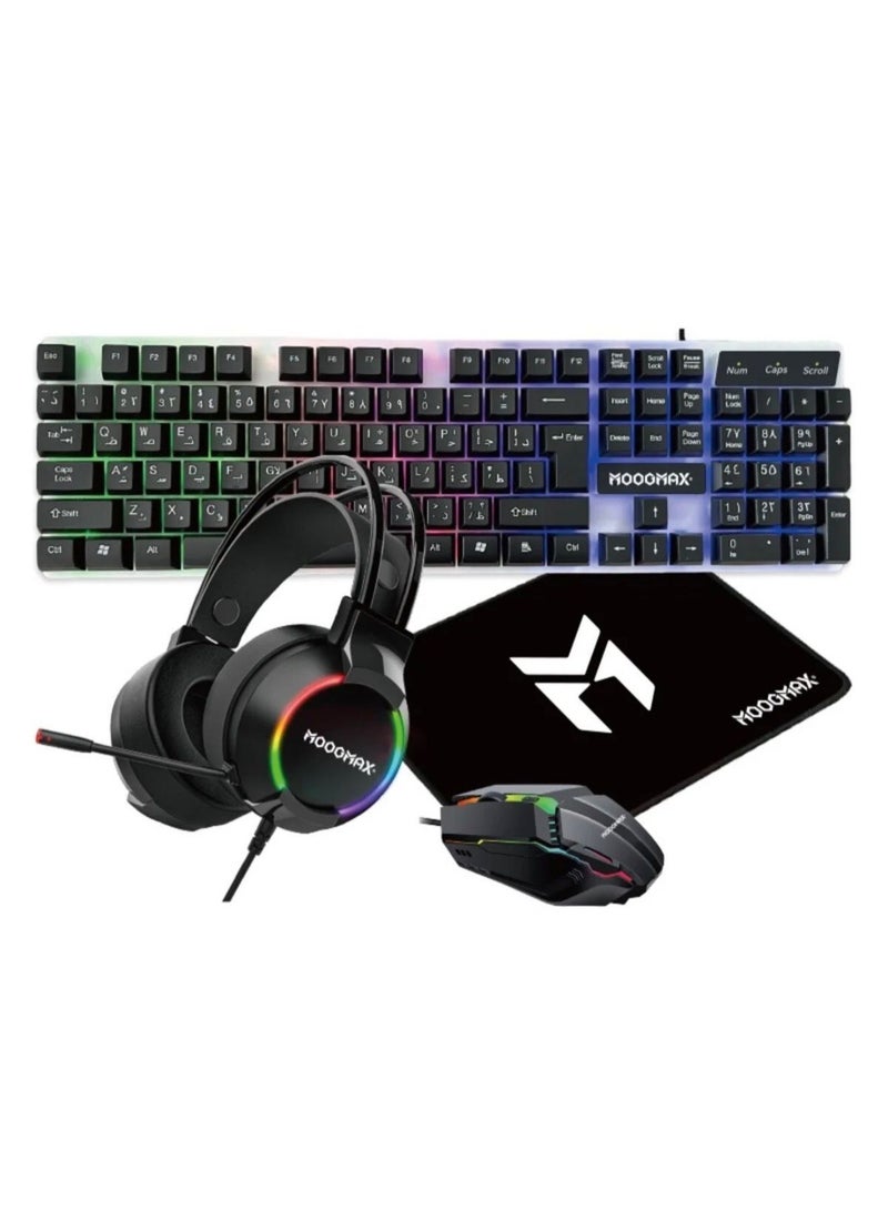 Moog Max MX-KB005 Keyboard + Mouse + Headset Gaming Package - Image 5