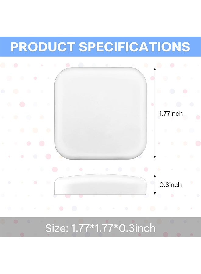 ليمون 9 قطع من سدادات الأبواب الجدارية، مصنوعة من مطاط ناعم يحمي المقبض والجدار، كما أنها مزودة بواقي جداري، مع لاصق خلفي يسمح بتركيب سريع وسهل على جدران المنزل والمكتب والمدرسة. - Image 4