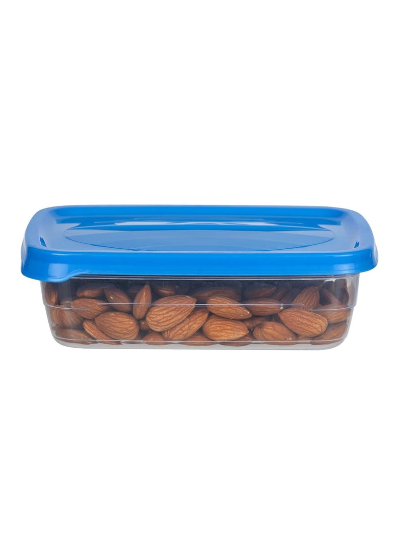 DIVHUK DIVHUK Plastic Rectangular Food Storage Container with Air Tight Lid Kitchen Container Meat Box Fridge and Freezer Storage Boxes Bowl 6 Pcs 225ml 325ml 650ml 1250ml 2200ml 3500ml  - Image 3
