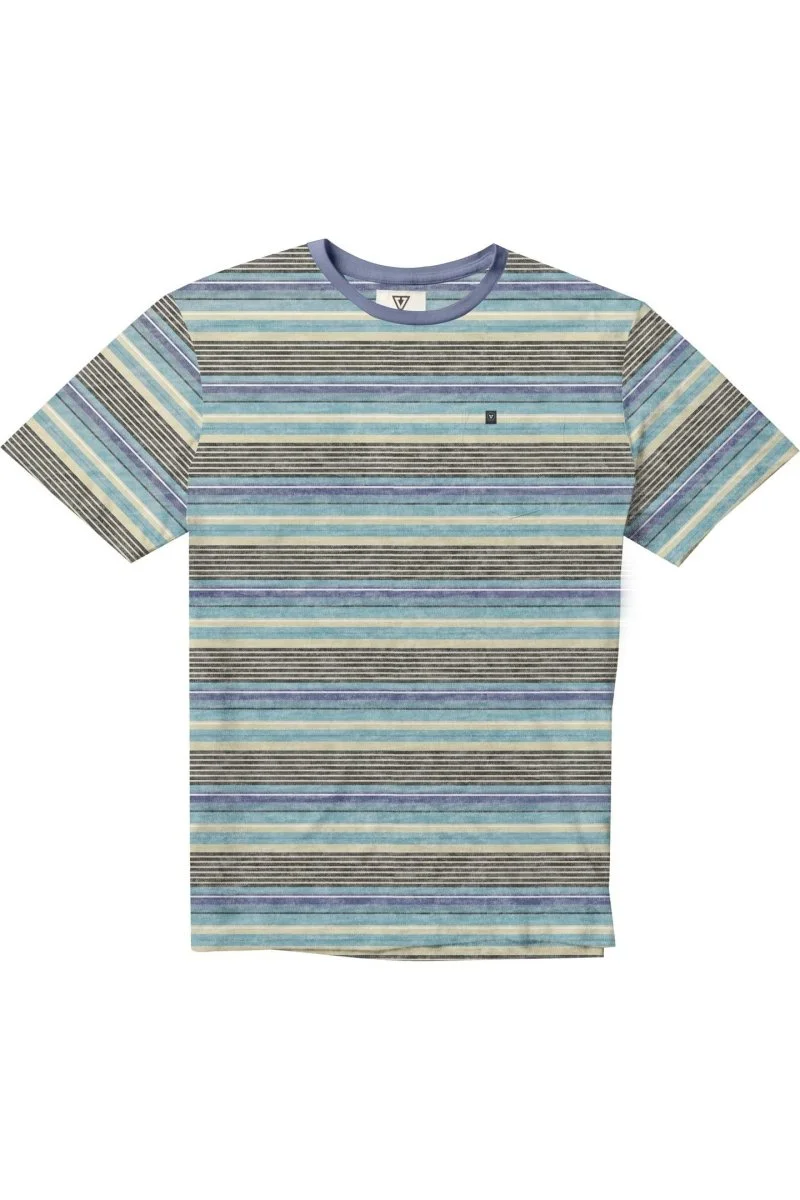Vissla Eventide SS PKT Tee Dark Jade Heather
