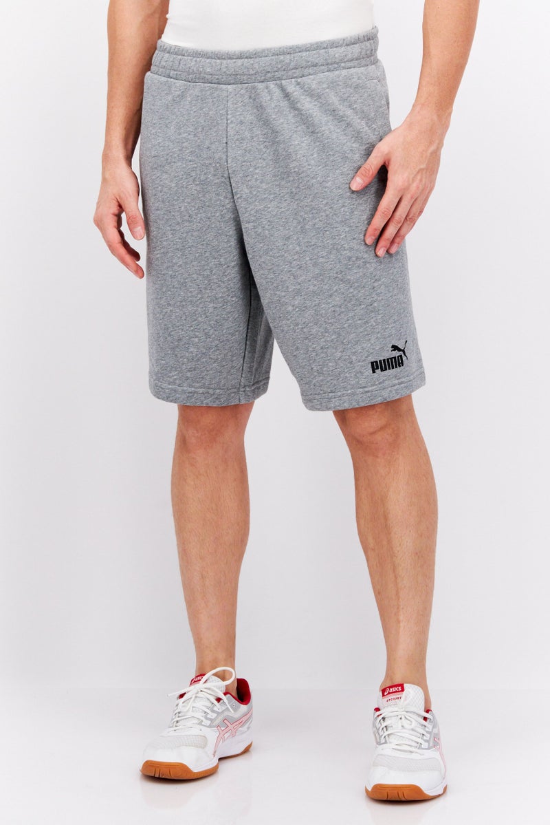 PUMA Men Sportswear Fit Drawstring Outdoor Shorts, Grey  - Image 1