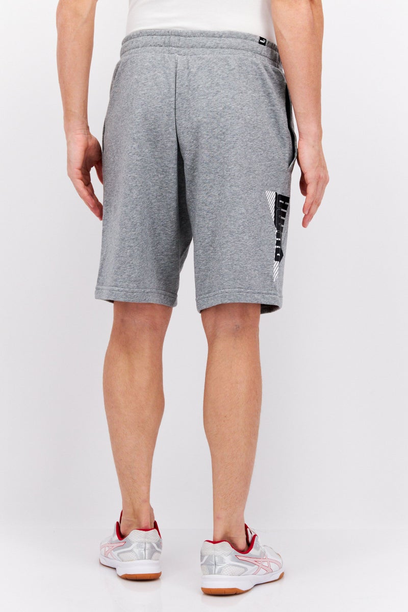 PUMA Men Sportswear Fit Drawstring Outdoor Shorts, Grey  - Image 2