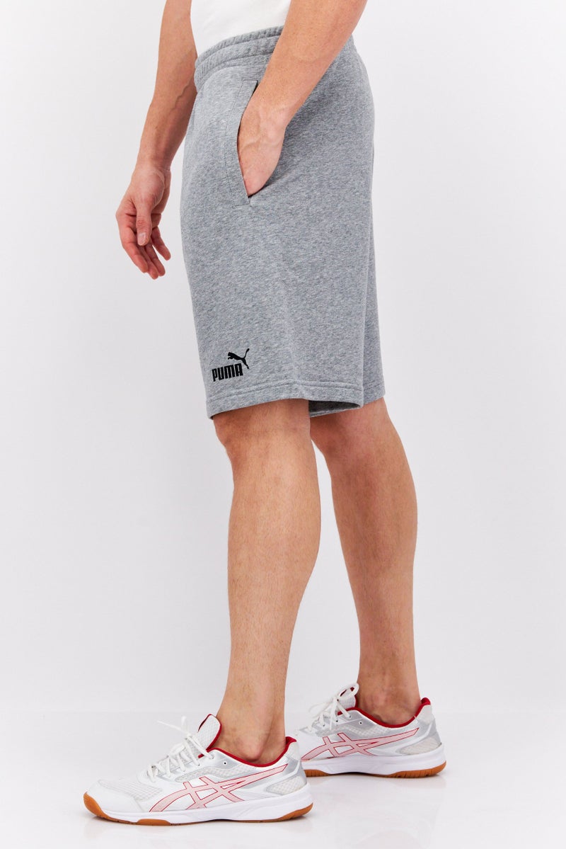 PUMA Men Sportswear Fit Drawstring Outdoor Shorts, Grey  - Image 3