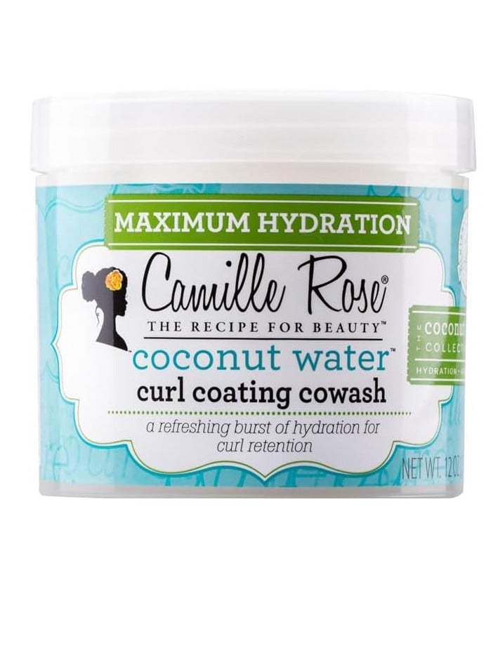 Camille Rose Coconut Water Curl Coating Cowash 12 fl oz - Image 1