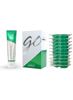 Opalescence Whitening Bundle - Opalescence Go 10% Hydrogen Peroxide Prefilled Whitening Trays and Whitening Toothpaste - Mint Flavor 5194-5166  - Image 1