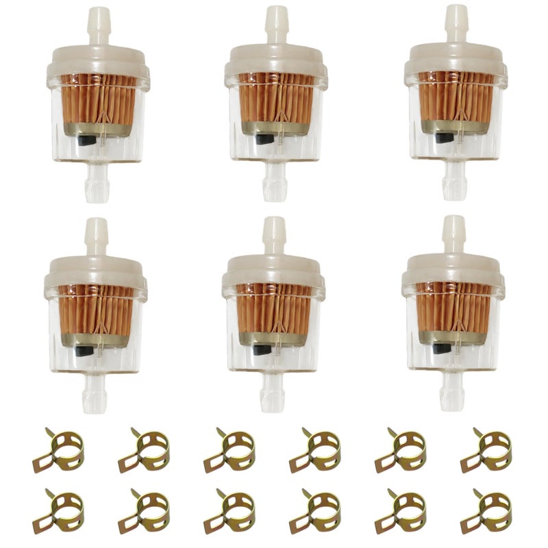 Strongthium 14 Gas Inline Fuel Filter with Magnet Replacement for 6mm7mm ATV Scooter Go Kart Dirt Bikes Snow Blower Motorcycle Lawn Mower Taotao Small Tractors Snow Mobiles Garden Tillers Generators - Image 3