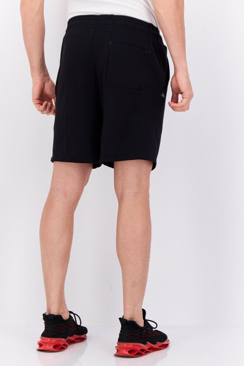 Gaiam Men Slim Fit Solid Outdoors Shorts, Black  - Image 3