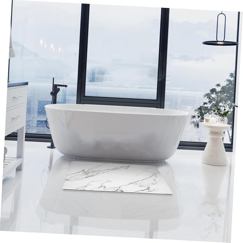 Fast Drying Non Slip Bathroom Mat Water Absorbent Floor Rug for Shower Kitchen Entryway - Image 3