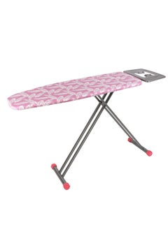 Royalford Ironing Board- RF11914| Ironing Table with Monoblock Metal Base| Ironing Table with Iron Rest and Adjustable Height Mechanism| Heat Resistant 100% Cotton Cover, Non-Slip Legs