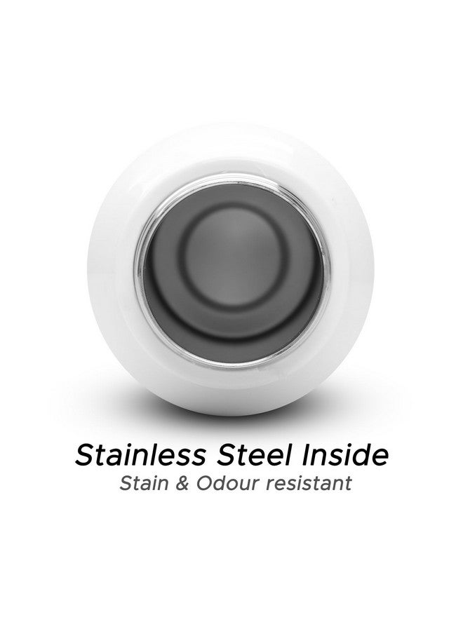 JAYPEE Inner Stainless Steel Insulated Disney Mickey Hot & Cold Water Bottle for School Kids with Strap, 690 ml, White - Image 4