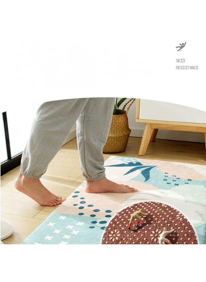 Non slip foot mat, bedroom bedside blanket, living room sofa, coffee table, bathroom floor mat 60X90cm - Image 3