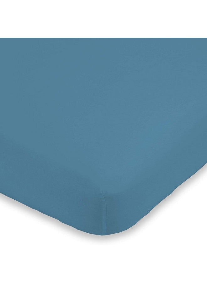 NoJo Batman Blue Yellow & Grey 4Piece Toddler Bed Set Comforter Flat Top Sheet Fitted Bottom Sheet Reversible Pillowcase Blue Yellow Black - Image 4