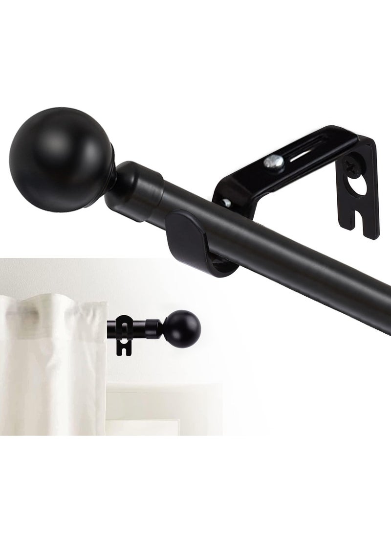 XiuWoo Adjustable Stainless Steel Metal Shower Curtain Rod, Tension Spring Shower Curtain Rod, Tension Telescopic Curtain Pole, Clothes Rail  - Image 1