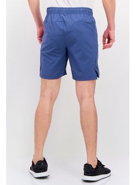 Legend Men Sportswear Fit Drawstring Training 7 Inseam Shorts, Blue  - Image 3