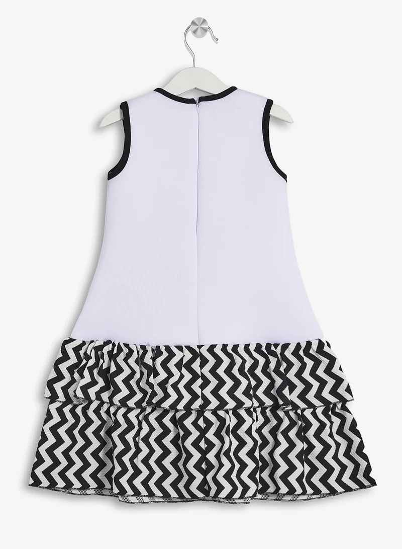 Little Golden Apple Little Ruffled Dress