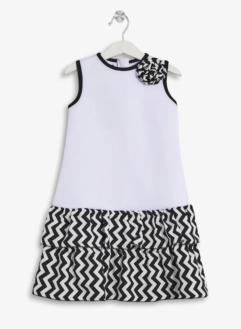 Little Golden Apple Little Ruffled Dress