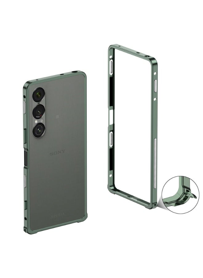 general Case Compatible with Sony Xperia 1 VII 5G (2025), Aluminum Alloy Metal Frame Anti-Drop Shockproof Bumper Heat Dissipation Cover for Sony Xperia 1 VII - Image 1