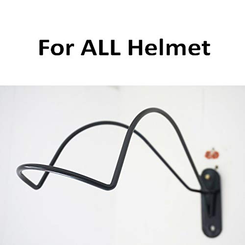 Pmsanzay Strong Iron Rack for Electronic Helmet Wall Mounted | Helmet Storage Display | Helmet Collection Wall Hanger Stand | No Helmet - Image 4