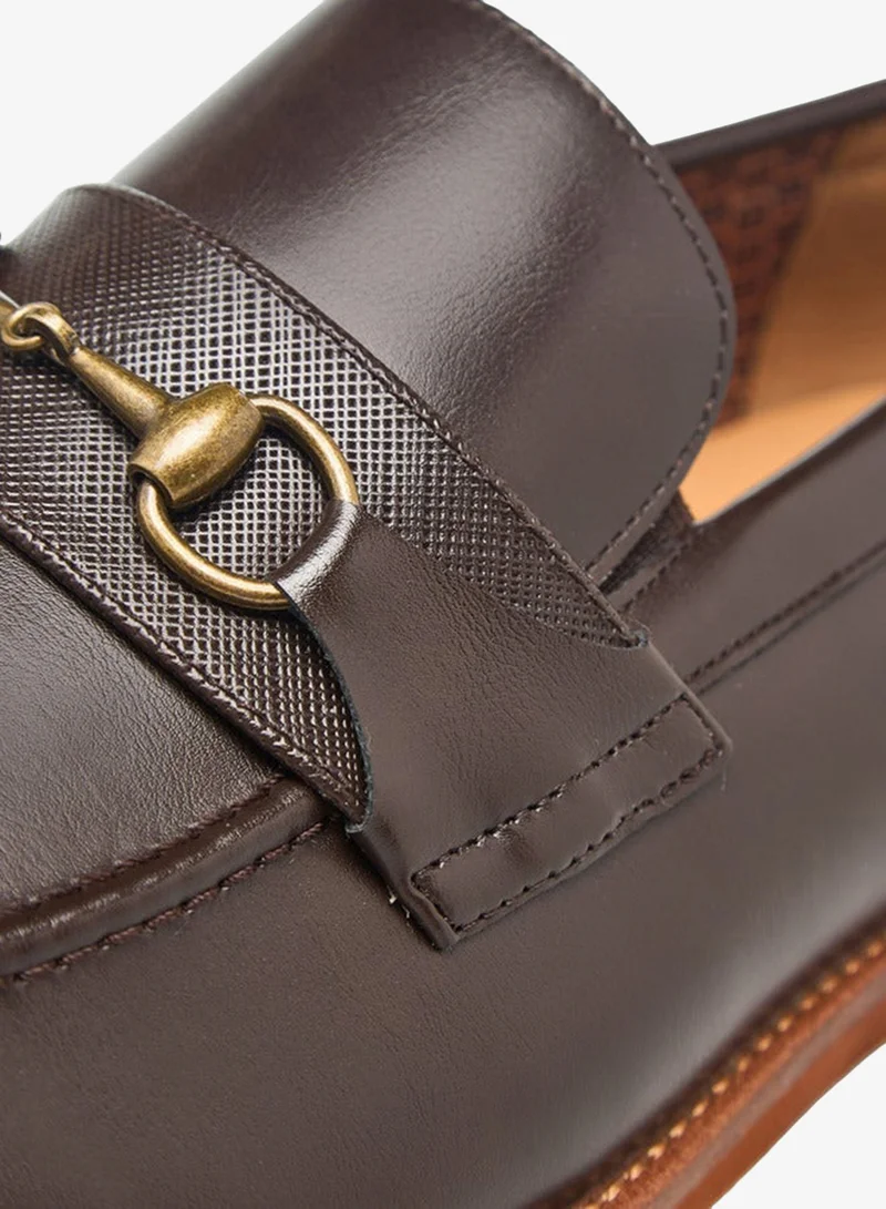 DUCHINI Brown Men Slip-On Loafers for Men | Best Price UAE