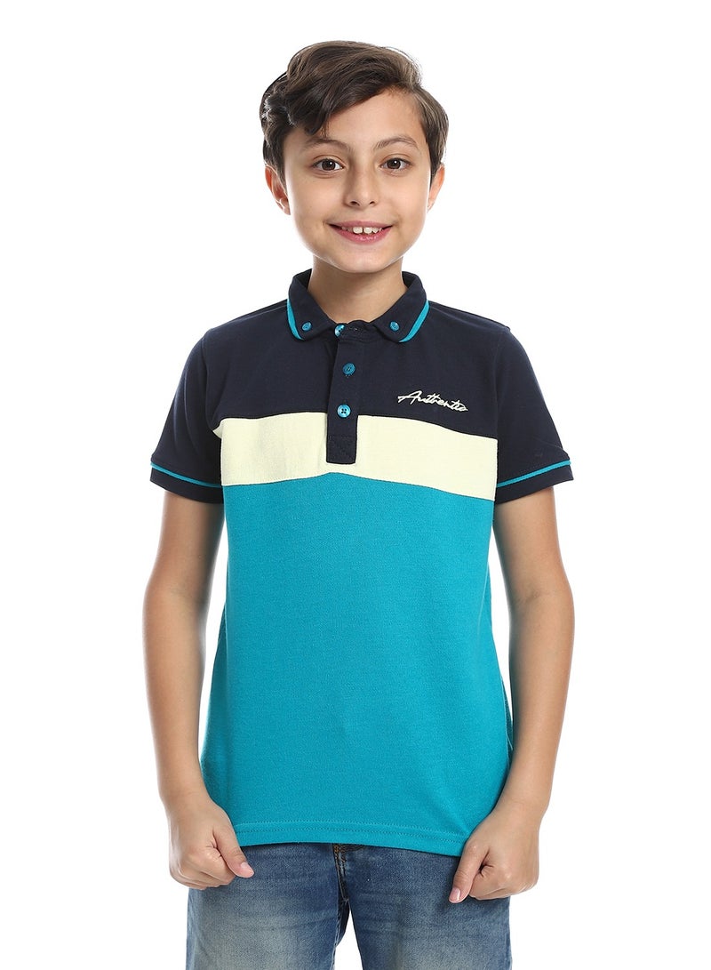 Caesar قميص بولو بياقة للأولاد - Image 1