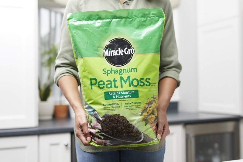 Miracle-Gro Sphagnum Peat Moss - Enriched with Plant Food, Add to Potting Mix and Native Soil, 8 qt. (2-Pack) - Image 4