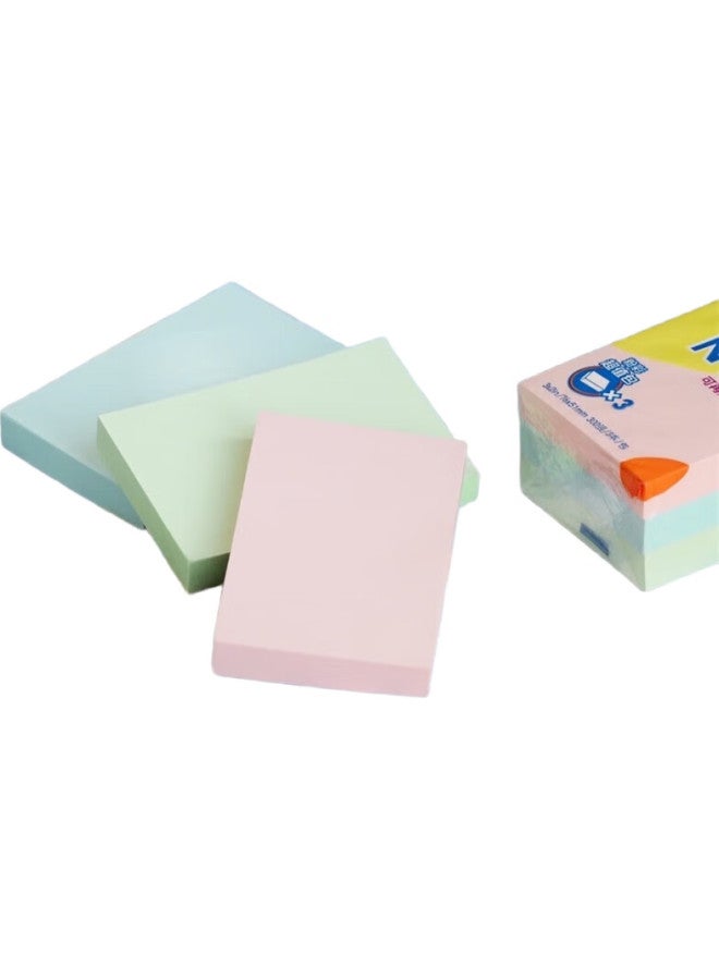 Stickn 32012 Reusable Sticky Notes/Post-Its/Bulliettes (76*51Mm) 3-Pack - Image 2