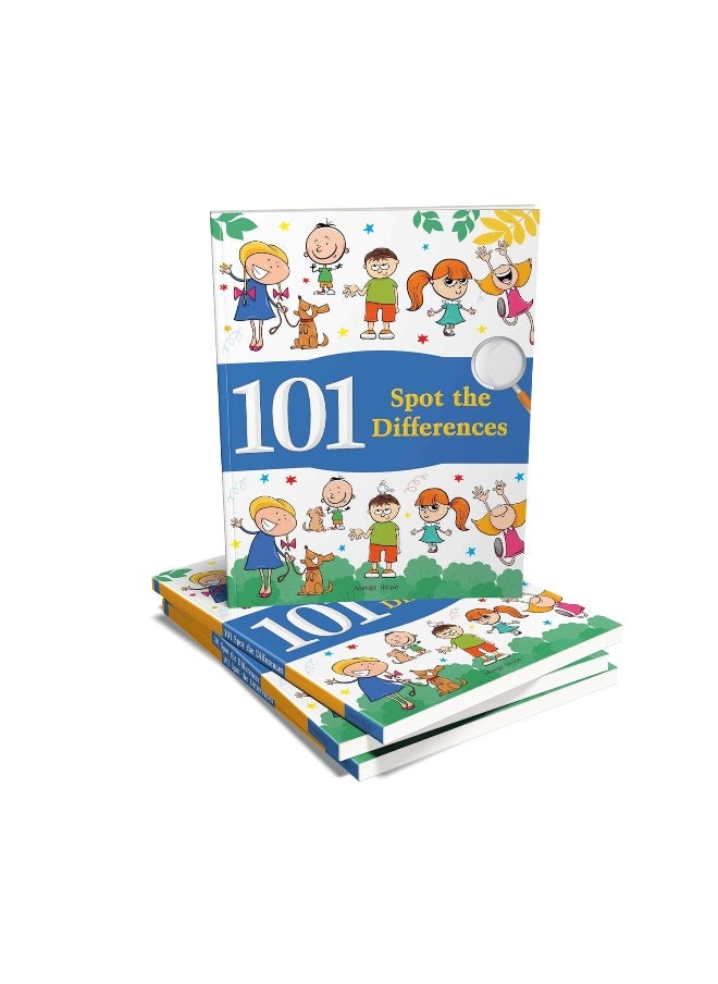 null - Wonder House Books Kids 101 Spot The Differences : Fun Activity Book with Answer Sheets - Image 1