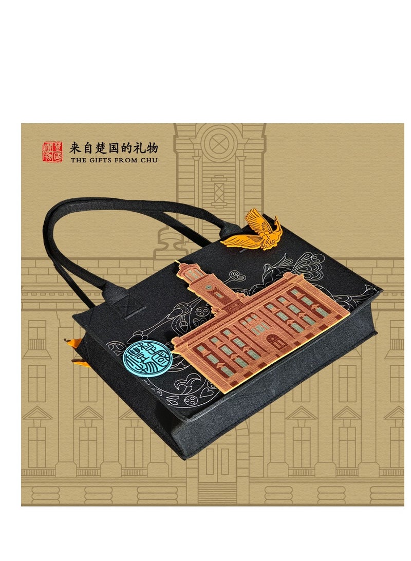 Gifts from Chu Felt Bag with the Theme of Jianghan Customs House - Image 2