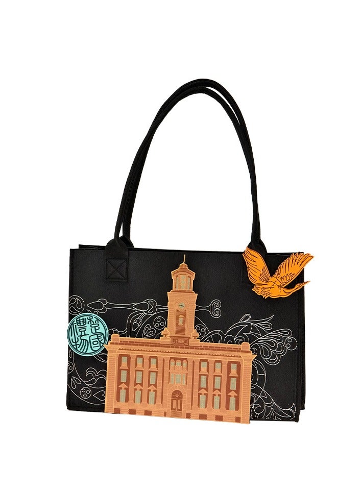 Gifts from Chu Felt Bag with the Theme of Jianghan Customs House - Image 3
