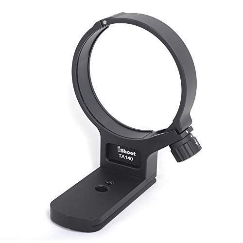 iShoot Lens Tripod Mount Ring for Tamron 100-400mm f/4.5-6.3 Di VC USD(A035) Lens, Lens Collar Support Bracket-Bottom is ARCA Fit Quick Release Plate Compatible with Tripod Ball Head of ARCA-SWISS Fit - Image 1