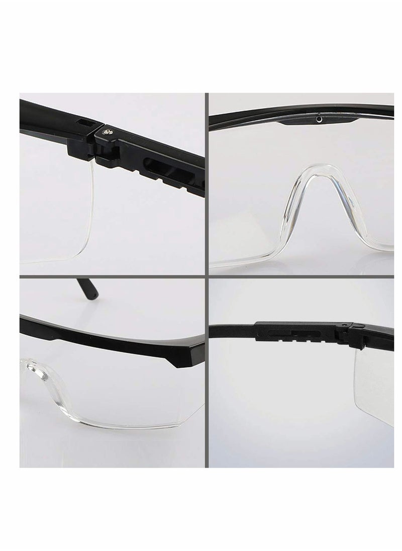 KASTWAVE Safety Goggles, 5PCS Adjustable Wide-Vision Protective Glasses, Lightweight Fog-Proof Safety Goggles  - Image 5