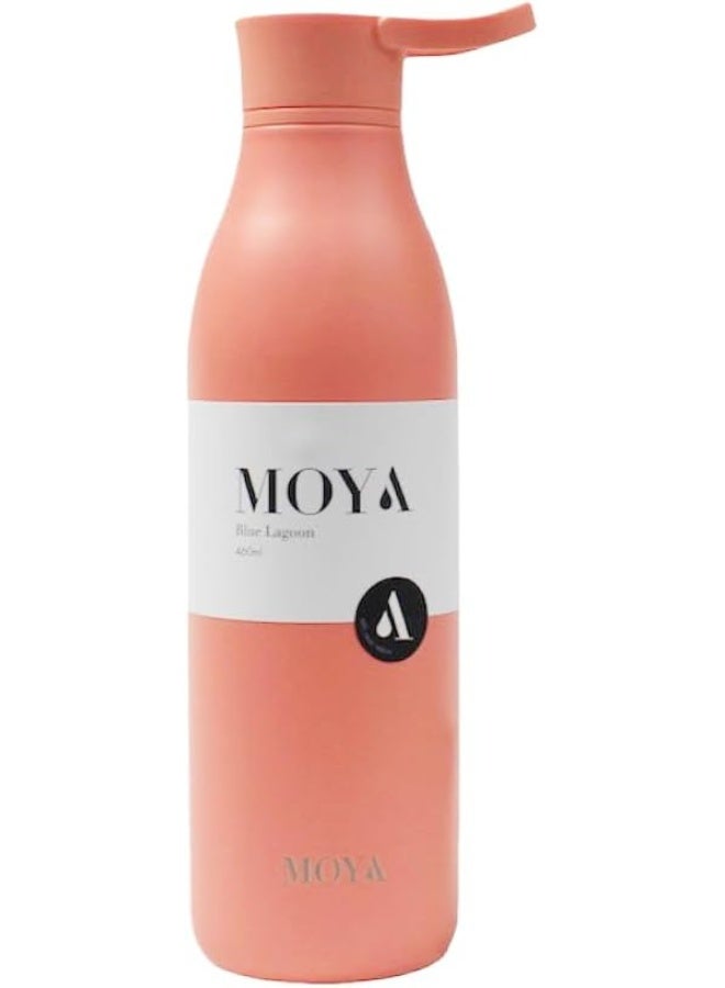 MOYA زجاجة مياه مستدامة بلون لاغون 460 مل كورال - Image 1